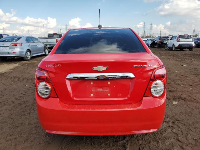 1G1JC5SHXG4153895 - 2016 CHEVROLET SONIC LT RED photo 6