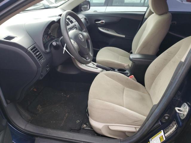 2T1BU4EE5DC121059 - 2013 TOYOTA COROLLA LE BASE BLUE photo 7