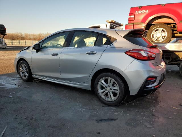 3G1BE6SM7HS578204 - 2017 CHEVROLET CRUZE LT SILVER photo 2