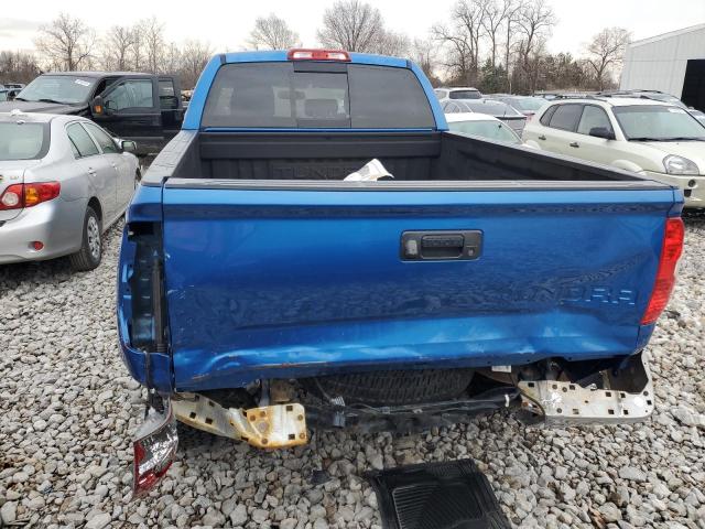 5TFUW5F17HX607206 - 2017 TOYOTA TUNDRA DOUBLE CAB SR/SR5 BLUE photo 6