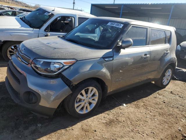 KNDJN2A22J7597792 - 2018 KIA SOUL GRAY photo 1