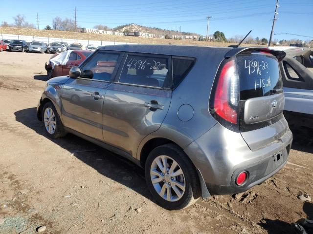 KNDJN2A22J7597792 - 2018 KIA SOUL GRAY photo 2