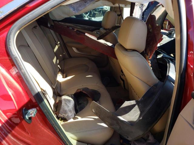 1G6DJ5ED2B0138409 - 2011 CADILLAC CTS PERFORMANCE COLLECTION RED photo 10
