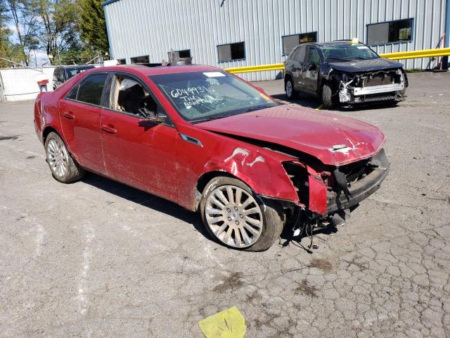 1G6DJ5ED2B0138409 - 2011 CADILLAC CTS PERFORMANCE COLLECTION RED photo 4