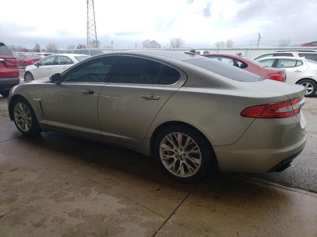 SAJWA0E70D8S68195 - 2013 JAGUAR XF SILVER photo 2