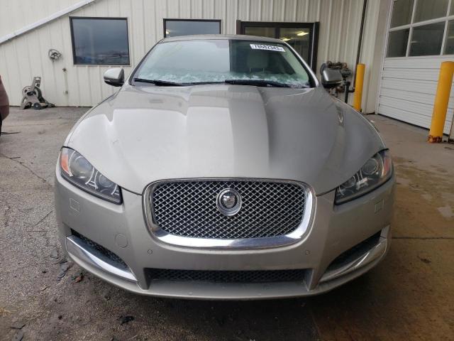 SAJWA0E70D8S68195 - 2013 JAGUAR XF SILVER photo 5