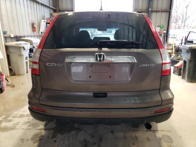 5J6RE4H77BL011526 - 2011 HONDA CR-V EXL SILVER photo 6