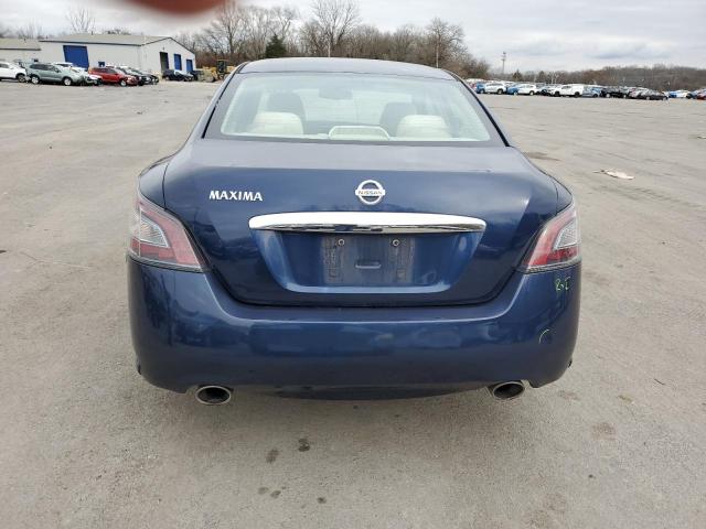 1N4AA5AP1EC490051 - 2014 NISSAN MAXIMA S BLUE photo 6