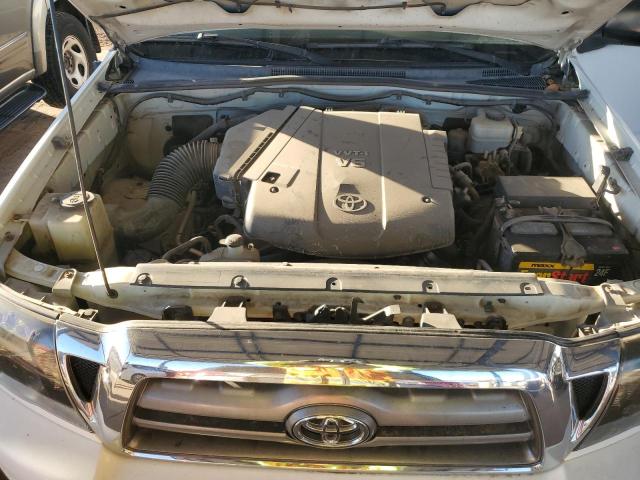 5TELU42N89Z608914 - 2009 TOYOTA TACOMA DOUBLE CAB WHITE photo 11