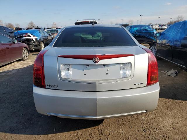 1G6DM57T060174911 - 2006 CADILLAC CTS SILVER photo 6