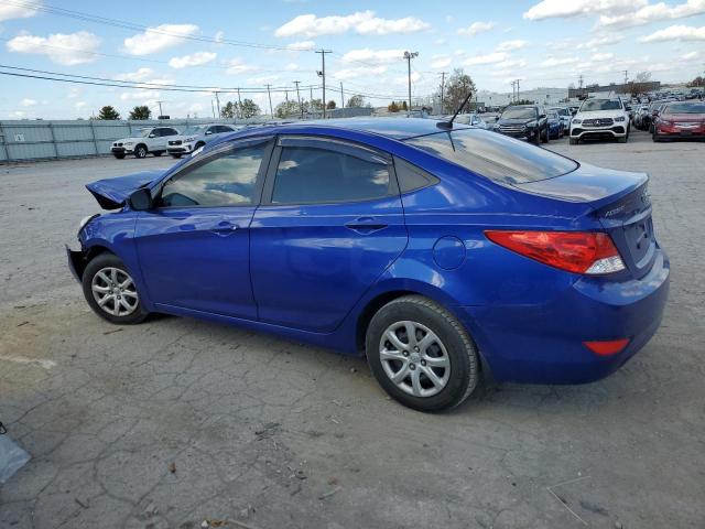 KMHCT4AE7CU151562 - 2012 HYUNDAI ACCENT GLS BLUE photo 2