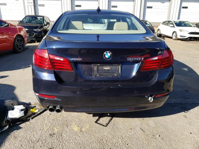 WBA5A7C59FD625482 - 2015 BMW 528 XI BLUE photo 6