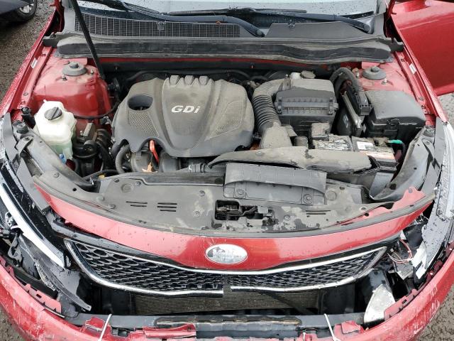 5XXGN4A71FG364535 - 2015 KIA OPTIMA EX RED photo 11