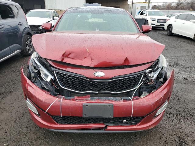 5XXGN4A71FG364535 - 2015 KIA OPTIMA EX RED photo 5