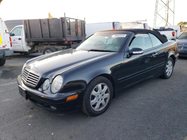 WDBLK65G33T142456 - 2003 MERCEDES-BENZ CLK 320 BLACK photo 1