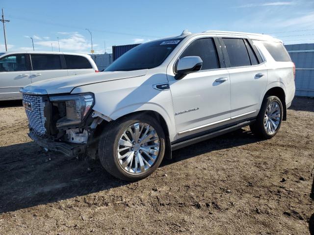 1GKS2DKL3MR154225 - 2021 GMC YUKON DENALI WHITE photo 1