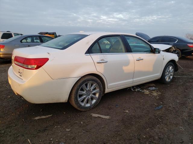 3LNHL2JC2AR650539 - 2010 LINCOLN MKZ WHITE photo 3