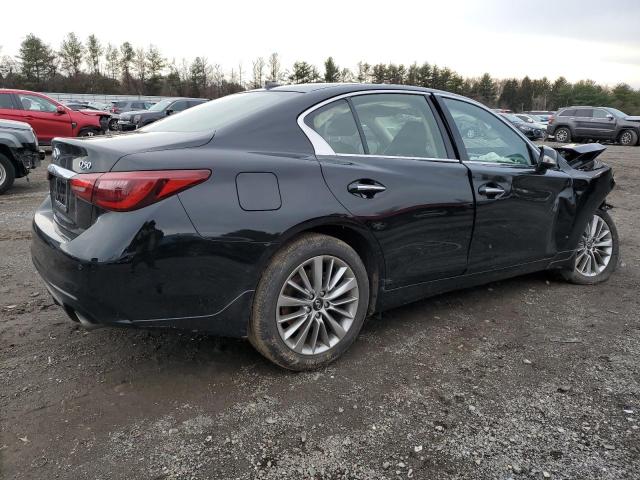 JN1EV7BR1NM341115 - 2022 INFINITI Q50 LUXE BLACK photo 3