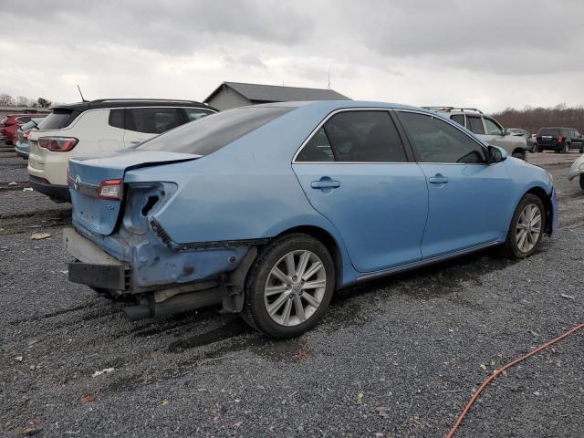 4T1BF1FK3DU690603 - 2013 TOYOTA CAMRY L BLUE photo 3