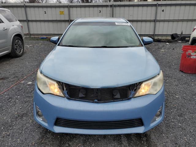 4T1BF1FK3DU690603 - 2013 TOYOTA CAMRY L BLUE photo 5