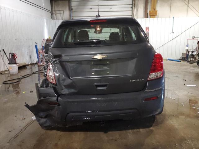 3GNCJKSB0GL265607 - 2016 CHEVROLET TRAX LS GRAY photo 6