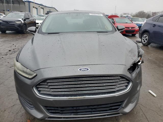 3FA6P0H76DR275827 - 2013 FORD FUSION SE GRAY photo 5