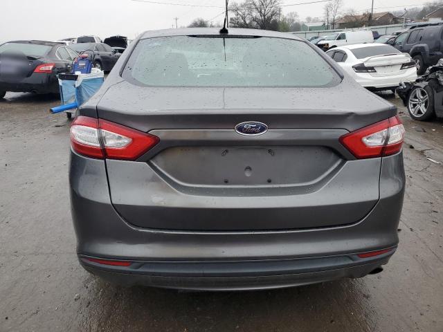 3FA6P0H76DR275827 - 2013 FORD FUSION SE GRAY photo 6