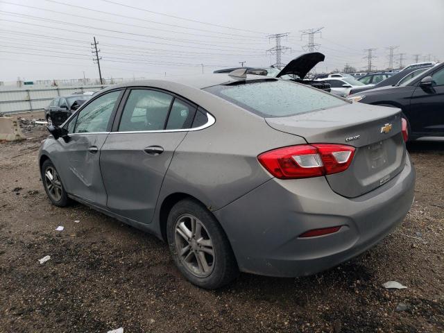 1G1BE5SM3H7175054 - 2017 CHEVROLET CRUZE LT GRAY photo 2