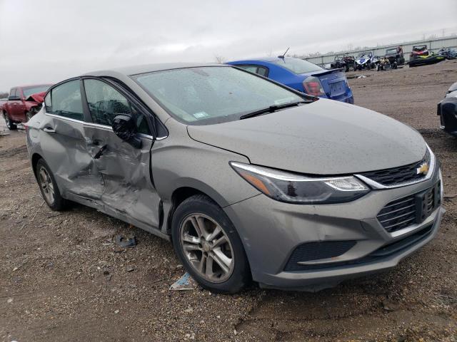 1G1BE5SM3H7175054 - 2017 CHEVROLET CRUZE LT GRAY photo 4