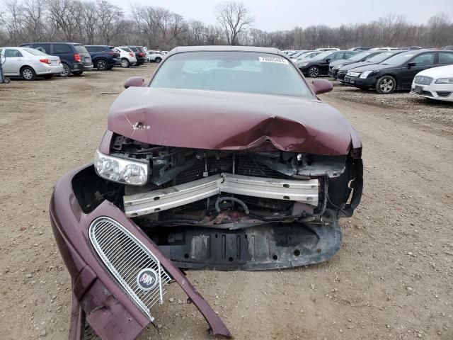 1G4HP52K75U154274 - 2005 BUICK LESABRE CUSTOM BURGUNDY photo 5