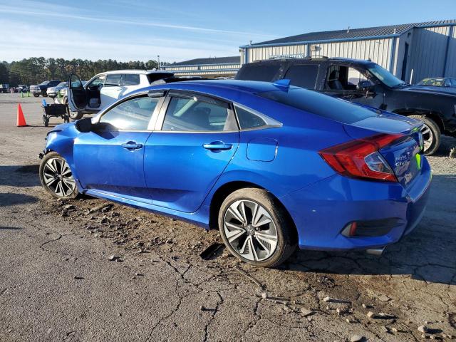 19XFC1F30HE003704 - 2017 HONDA CIVIC EX BLUE photo 2