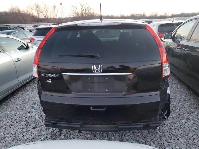 2HKRM3H53EH565950 - 2014 HONDA CR-V EX BLACK photo 6