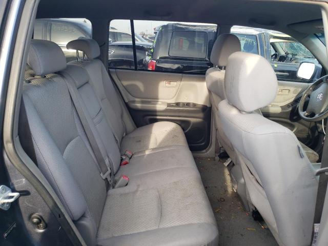 JTEGD21A870164642 - 2007 TOYOTA HIGHLANDER BLUE photo 10