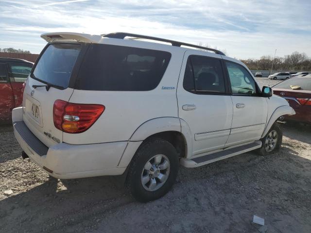 5TDBT48A92S071699 - 2002 TOYOTA SEQUOIA LIMITED WHITE photo 3