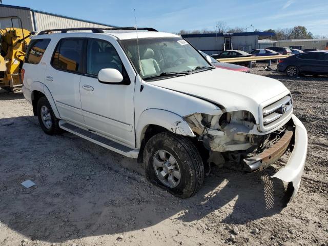 5TDBT48A92S071699 - 2002 TOYOTA SEQUOIA LIMITED WHITE photo 4