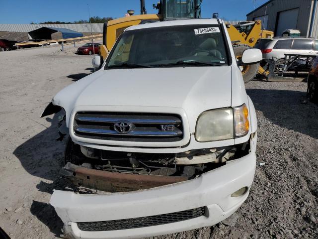 5TDBT48A92S071699 - 2002 TOYOTA SEQUOIA LIMITED WHITE photo 5