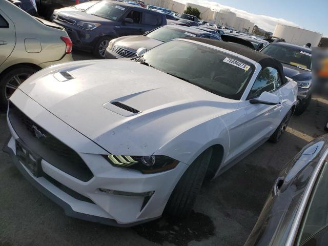 1FATP8UH3K5148579 - 2019 FORD MUSTANG WHITE photo 1