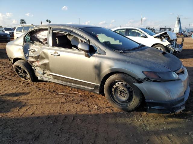 1HGFA15587L140549 - 2007 HONDA CIVIC LX GRAY photo 4