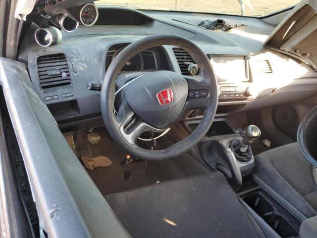 1HGFA15587L140549 - 2007 HONDA CIVIC LX GRAY photo 8