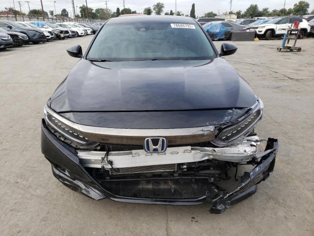 1HGCV3F28NA038426 - 2022 HONDA ACCORD HYBRID SPORT BLACK photo 5