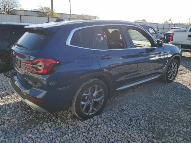 5UX53DP0XP9S68567 - 2023 BMW X3 XDRIVE30I BLUE photo 3