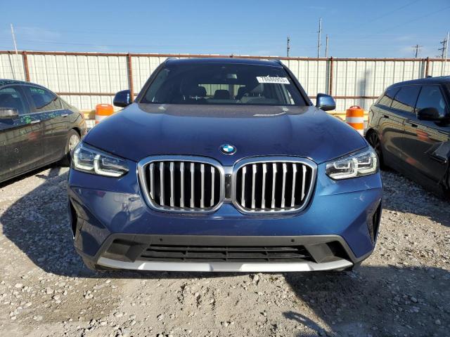 5UX53DP0XP9S68567 - 2023 BMW X3 XDRIVE30I BLUE photo 5