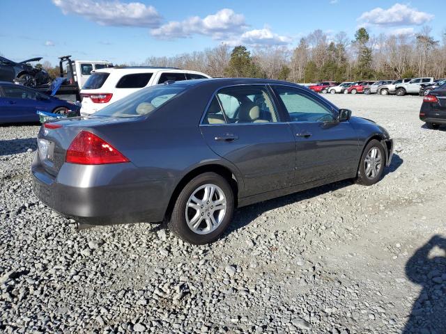 1HGCM56846A027394 - 2006 HONDA ACCORD EX GRAY photo 3