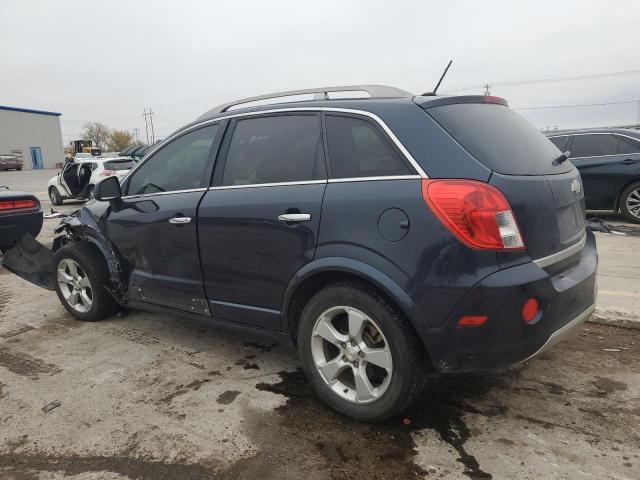 3GNAL4EK3ES543461 - 2014 CHEVROLET CAPTIVA LTZ BLUE photo 2