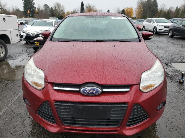 1FADP3K29EL186243 - 2014 FORD FOCUS SE BURGUNDY photo 5