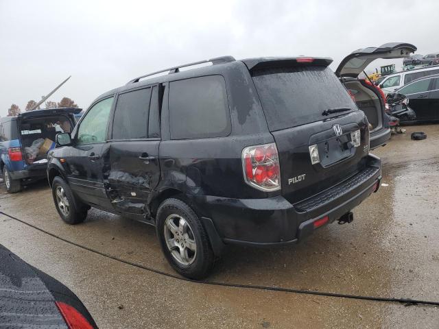 5FNYF18768B009078 - 2008 HONDA PILOT EXL BLACK photo 2