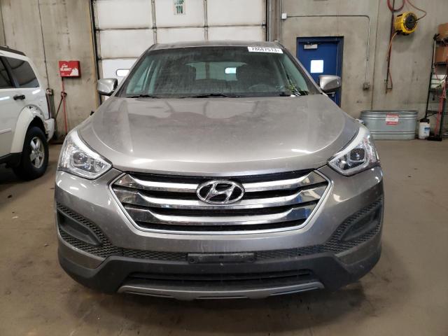 5XYZTDLB9GG361394 - 2016 HYUNDAI SANTA FE S GRAY photo 5