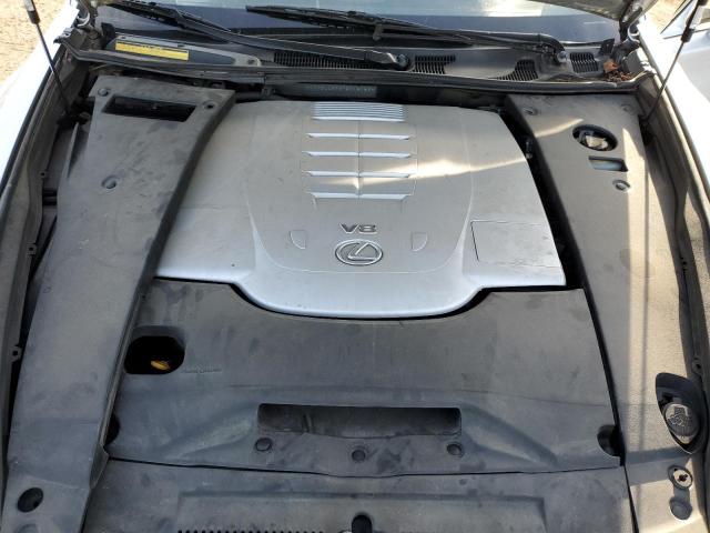 JTHGL46F675012156 - 2007 LEXUS LS 460L SILVER photo 11