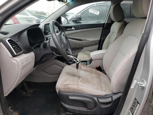 KM8J23A47MU326275 - 2021 HYUNDAI TUCSON SE SILVER photo 7