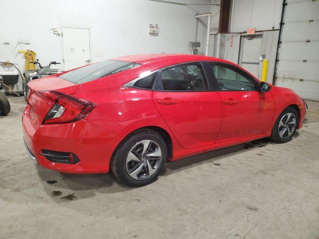 2HGFC2F68LH526404 - 2020 HONDA CIVIC LX RED photo 3